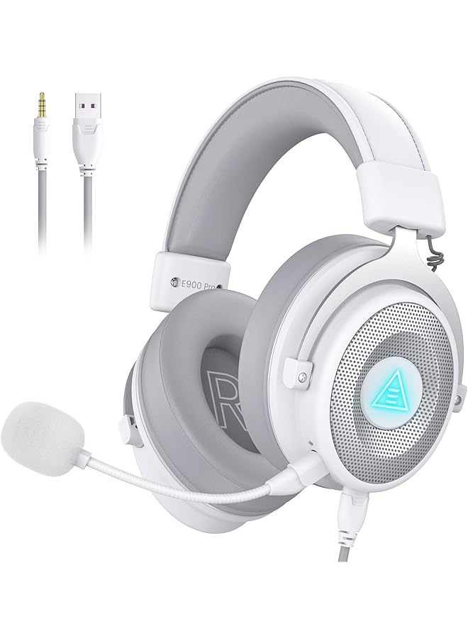 EKSA Usb Gaming Headset For Pc Wired Computer Headphone With Detachable Noise Cancelling Mic 7.1 Surround Sound 50Mm Driver Laptop Headset With Microphone For Ps4/Ps5 Xbox One Laptop Work - Image 1