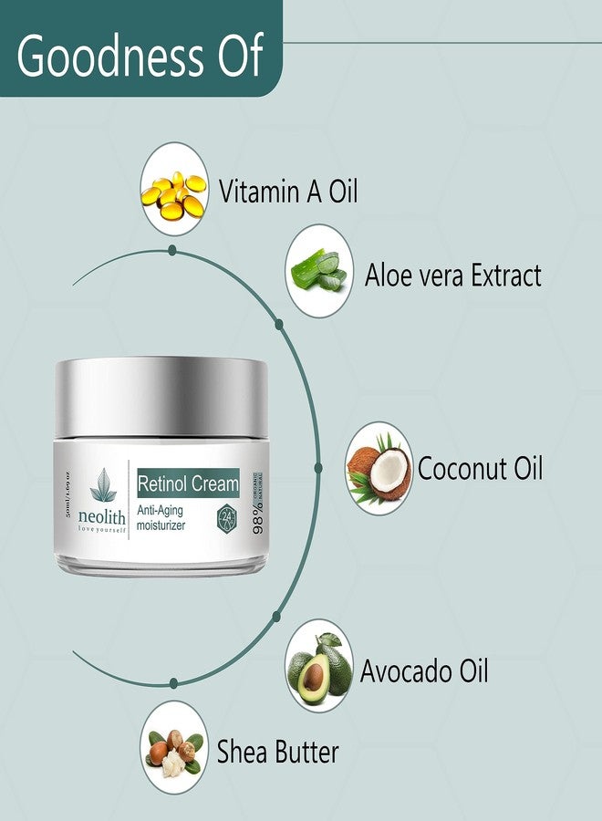 نيوليث كريم نيوليث ريتينول المرطب المتقدم للوجه والجسم واليدين | يُصلح التجاعيد، ويعزز تماسك البشرة، ويُحسّن لونها | 50 مل - Image 4