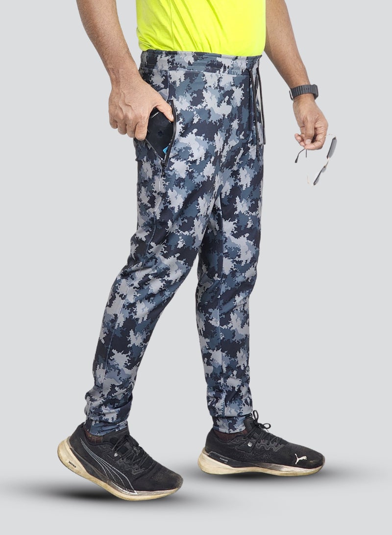 FLUSH Flush Men's Camo Joggers Workout Pants for Gym Running and Bodybuilding Athletic Quick Dry Tapered Joggers Pant with 2 Pockets  - Image 2
