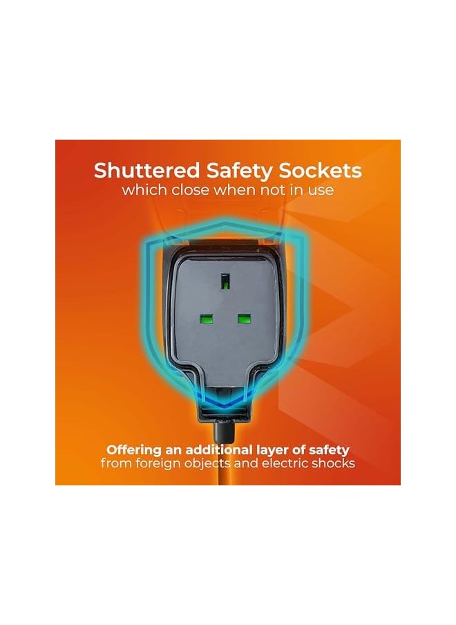 PROMASS promass Master Plug Weatherproof Socket 15 Meter Extension Cord  - Image 5