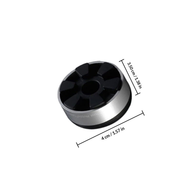 Aluminum Alloy Laptop Stand Adjustable Height Portable Cooling Base for Office Home Use - Image 3