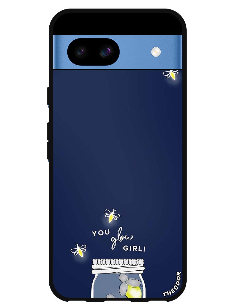 Theodor Protective Case Anti Scratch Shock Proof Bumper Cover For Google Pixel 8a You Glow Girl - Image 1