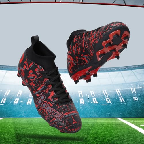 AIVIN Unisex Booster Pro. Light Weight, Durable, Comfortable and Flexible Football Shoes, Soccer Shoe, Football Studs, Multicolour, 6 UK - Image 2