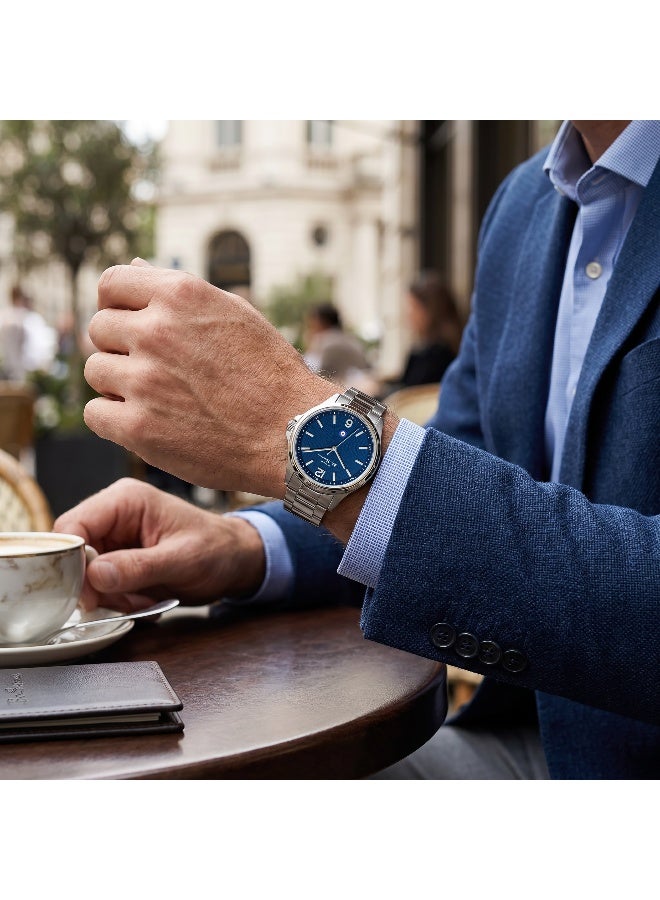 Ben Sherman Westminster Blue Dial Stainless Steel Bracelet Analog Watch for Men, 43mm - Image 5