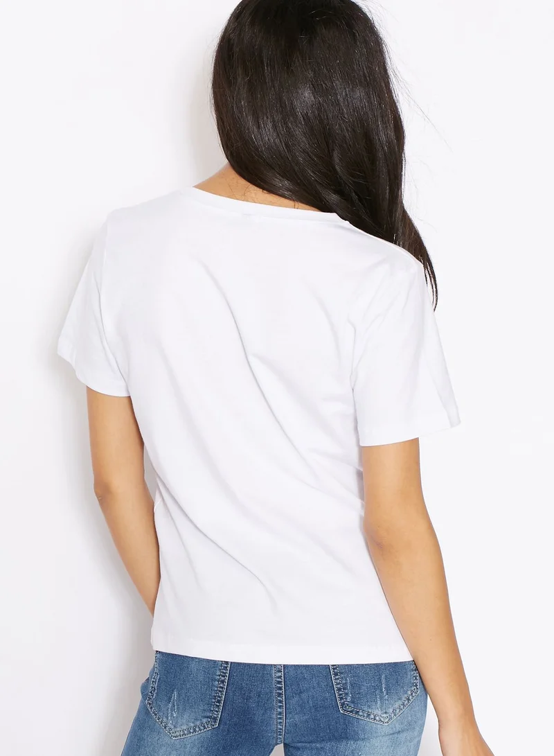 Ginger Slogan T-Shirt