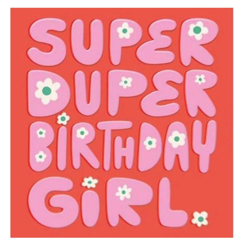 Pigment بطاقة تهنئة عيد ميلاد فتاة من بيغمنت ستوديو بلوم