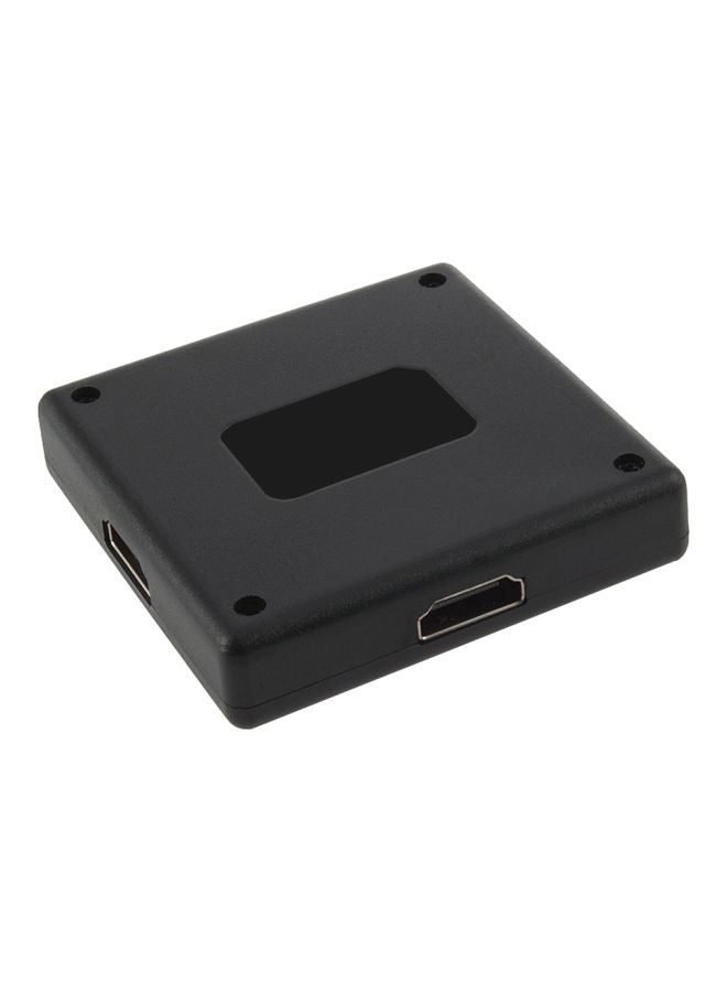 محول وصلة صوت وفيديو الى منفذ HDMI أسود - Image 1