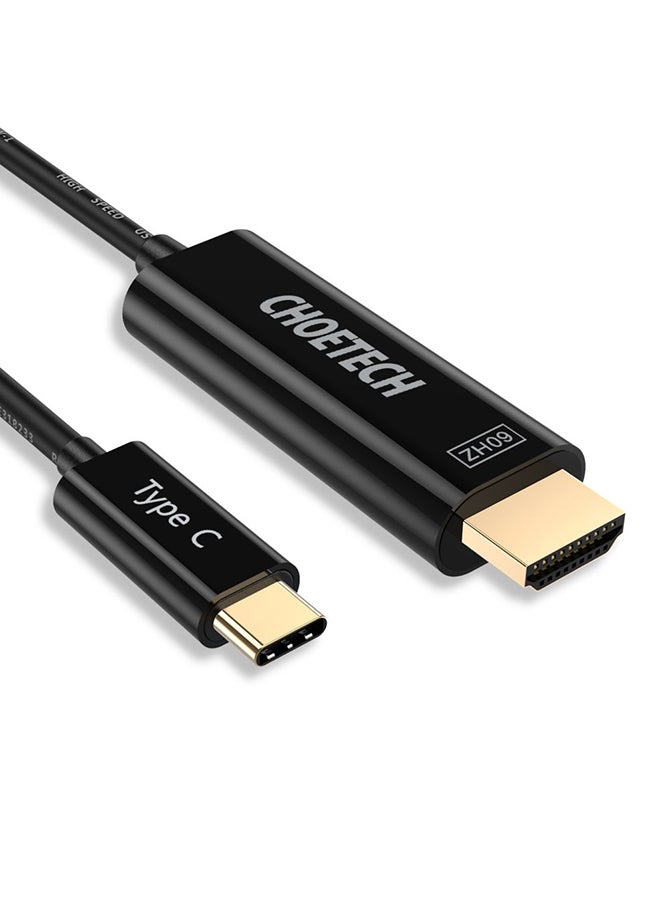 CHOETECH Usb C To HDMI Cable  USB 3.1 Type C To HDMI Cable - Image 2