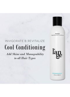L'ANGE HAIR L'ANGE HAIR Refrésh Invigorating Mint Cream Hair Conditioner | Moisturizing Peppermint Paraben-free & Sulfate-Free Hair Conditioner | Boosts Shine with Weightless Hydration | Deep Conditioning  - Image 4