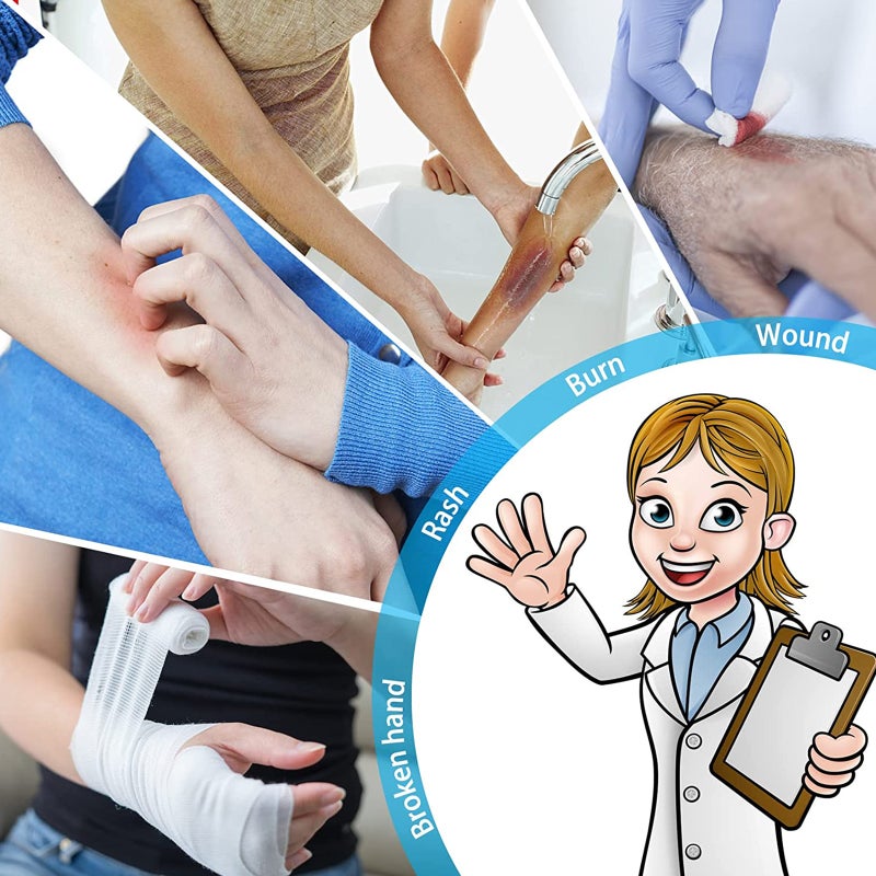 Waterproof Cast Cover Adult Short Arm Watertight Seal - Reusable Latex-free Skin-friendly Cast Protector for Shower Bathing People Recovering From Injuries Surgeries - Image 2