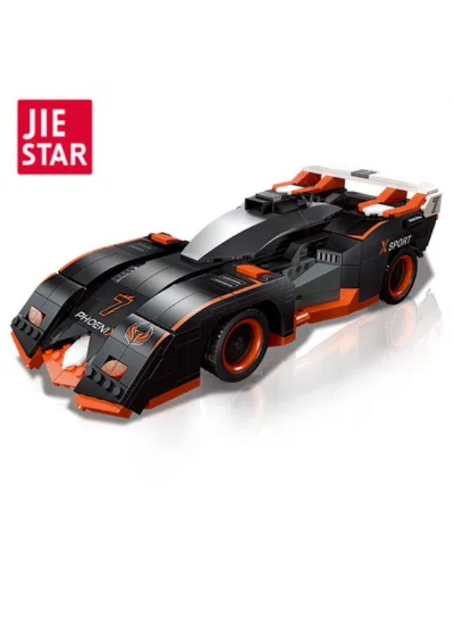 جي ستار مكعبات بناء سيارة سباق فينكس-7 من جي ستار (567 قطعة) - تحكم عن بعد وبلوتوث - Image 1