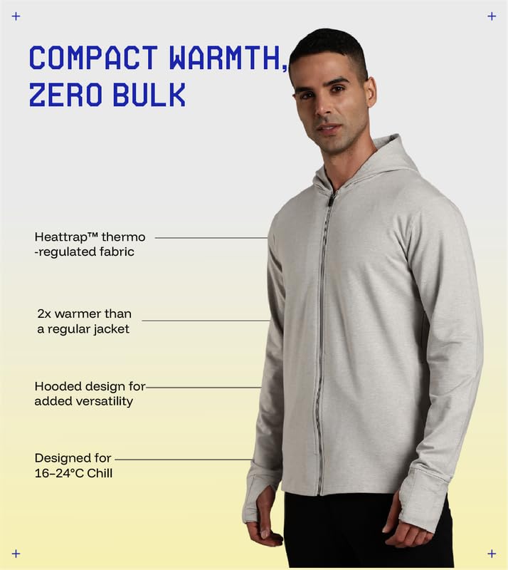 BLUE TYGA Anti-AC Thermal Jacket Pro – Winter Jacket with Ultra-Lightweight HeatTrap™ Technology for Office, Flight, Travel & Indoor Cold Weather - Image 3