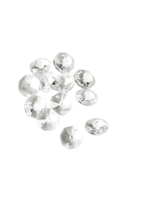 SATRA TRADERS SATRA TRADERS Glass Crsytal Clear Crystal Glass Chandelier Size 14mm 100pcs  - Image 1