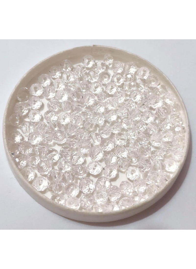 SATRA TRADERS SATRA TRADERS Glass Crsytal Clear Crystal Glass Chandelier Size 14mm 100pcs  - Image 3