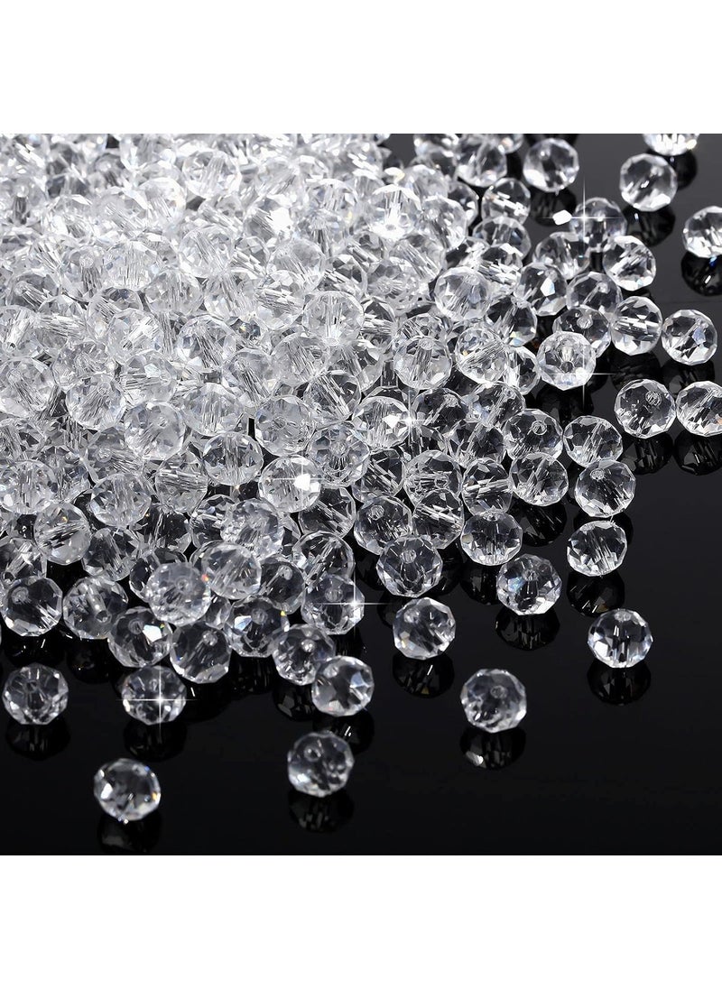 SATRA TRADERS SATRA TRADERS Glass Crsytal Clear Crystal Glass Chandelier Size 14mm 100pcs  - Image 2