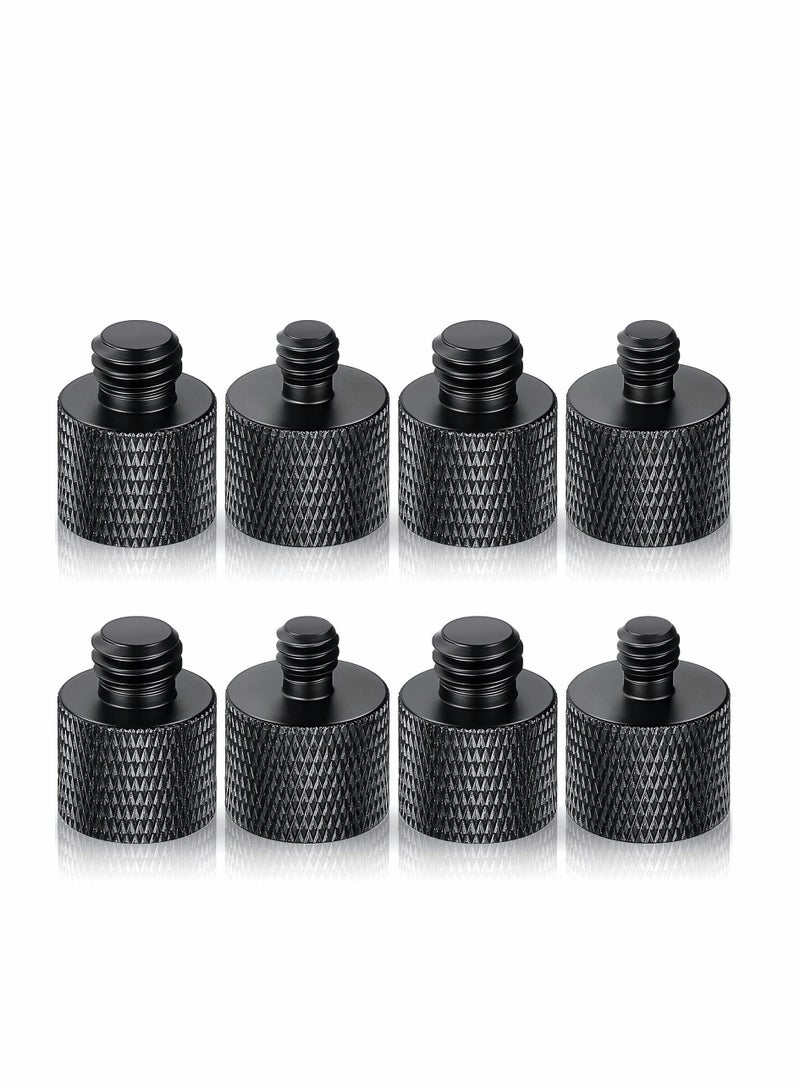 Y&D Tripod Screw Adapter, 1/4 Male to 3/8 Female and Camera Adapter for Mount Microphone Stand - Image 1