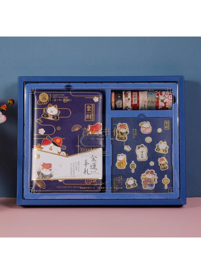 Bluejw Creative Hand Account Gift Box Suit Play Fine Post-it Notes Bookmark Gift Funny Cute Stationery Goddess Hand Account - Image 1