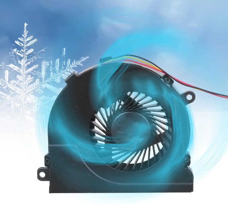 Laptop CPU Fan Cooler DC5V 4Pin 0.4A for 15 5547 5548 5545 5543 Replacement CPU Cooling Fan - Image 2