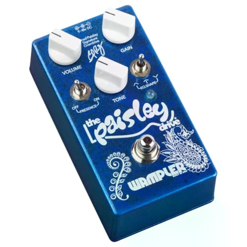 Wampler Paisley Drive V2 Brad Paisley Signature Overdrive Guitar Effects Pedal - Image 3