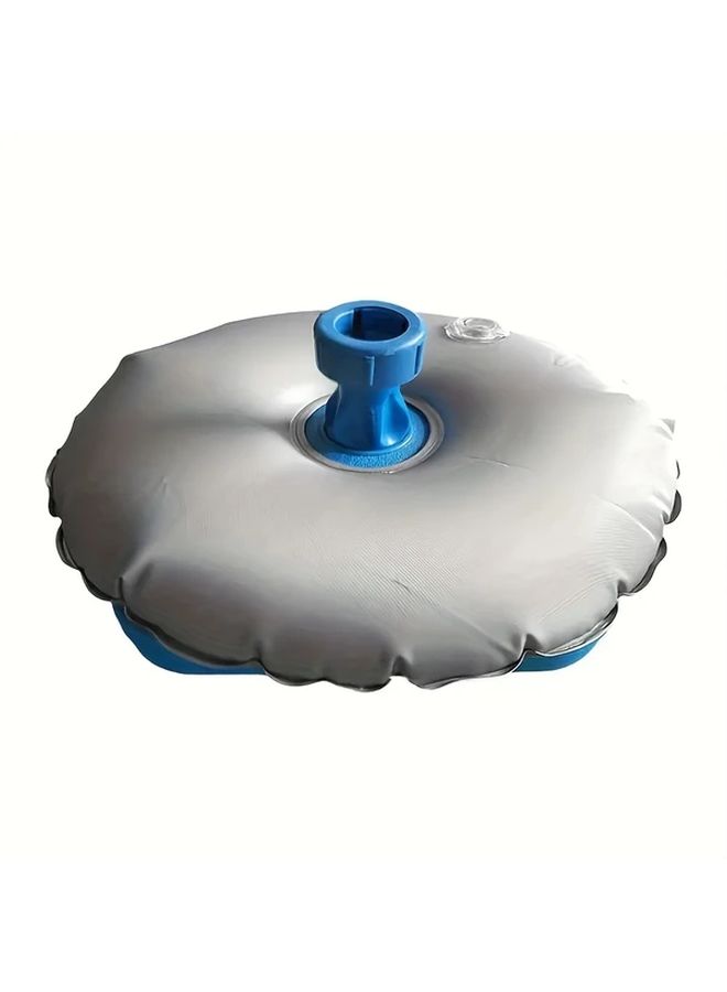 كيس ماء PVC متين للاستخدام الخارجي ذو وزن رمادي مرجح لقواعد أعلام الشاطئ وأكياس ماء المسبح مرساة محمولة - Image 4