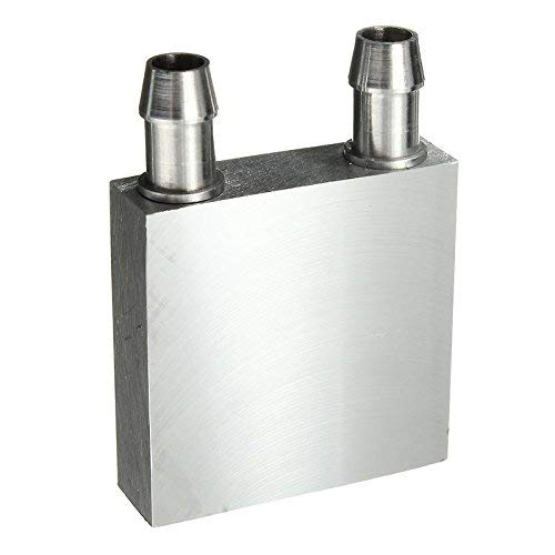 CentIoT - Water Cooling Block 40x40x12mm Liquid Cooler Waterblock radiator for GPU CPU cooling heatsink (Aluminium) - Image 1