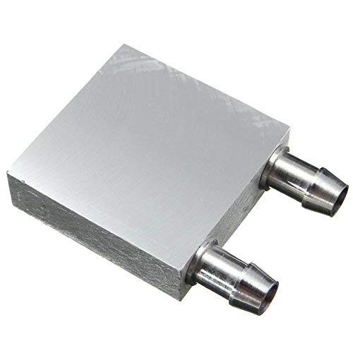 CentIoT - Water Cooling Block 40x40x12mm Liquid Cooler Waterblock radiator for GPU CPU cooling heatsink (Aluminium) - Image 2