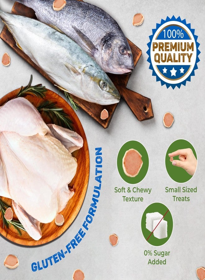 Trixie Cat Treat Combo of Premio Ducky Hearts and Premio Tuna Rolls, Nutrient Rich Treats for Cats, Suitable for All Breeds - Image 2