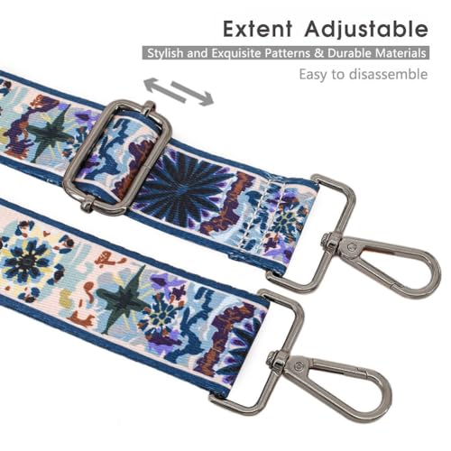 ROYGBCP Adjustable Purse Straps Replacement - Detachable Crossbody Shoulder Strap for Handbags & Totes - Image 3