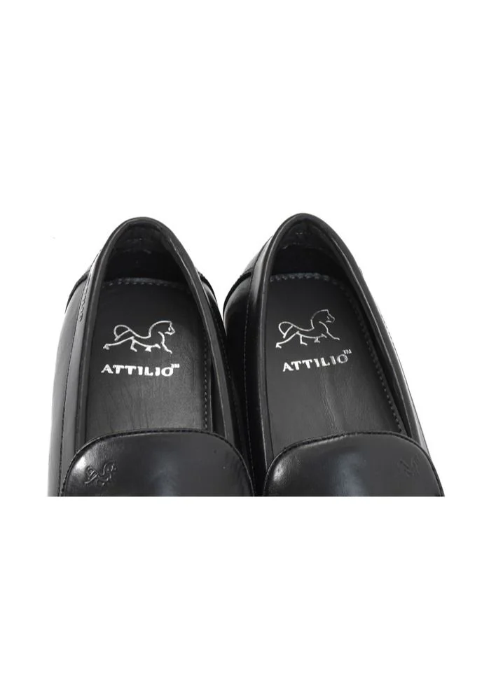 ATTILIO Mens Flat Loafers Slip On Casual Breathable Driving Shoes Fashion Lightweight Outdoor Boat Shoes