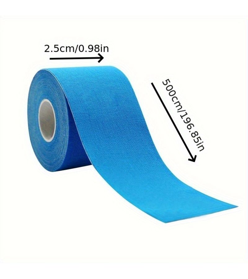 10 Rolls Random Color Muscle Tape Breathable Elastic Self Adhesive for Sports Dance Yoga Swimming - Image 5