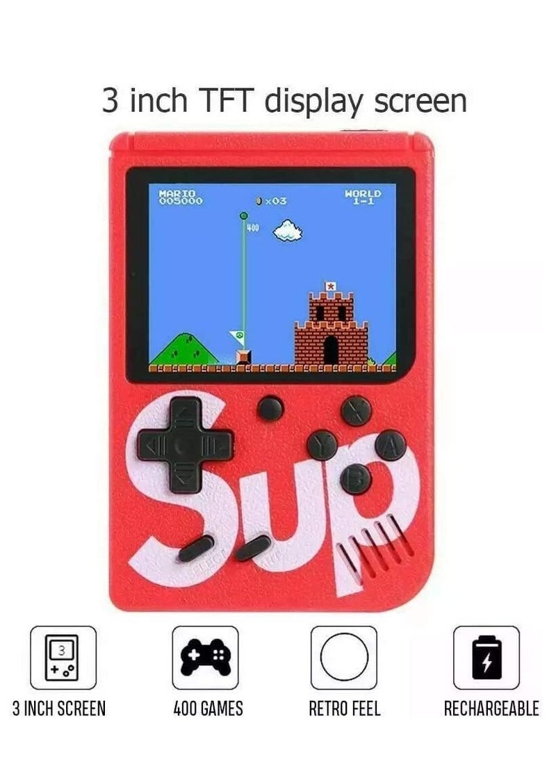 Sup Game Box Plus 400 In 1 Retro Games Upgraded Version Mini Portable Console Handheld Gift By Prime Tech