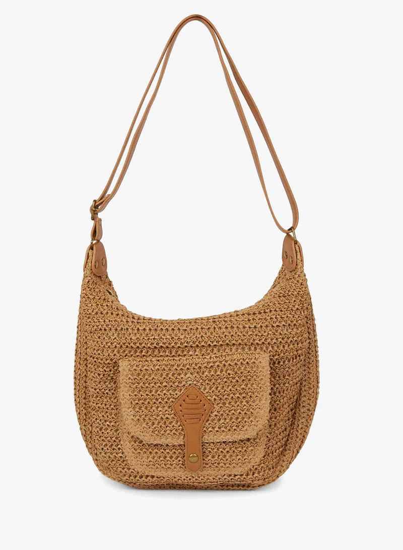 Defacto Woman Maxi Straw Shoulder Bag