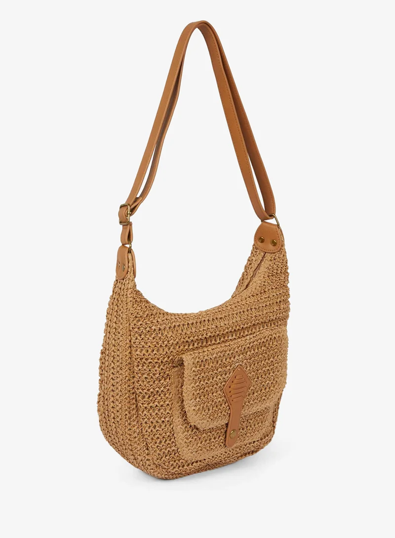 Defacto Woman Maxi Straw Shoulder Bag