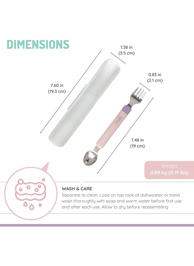 melii Detachable Spoon And Fork Combo  - Image 4