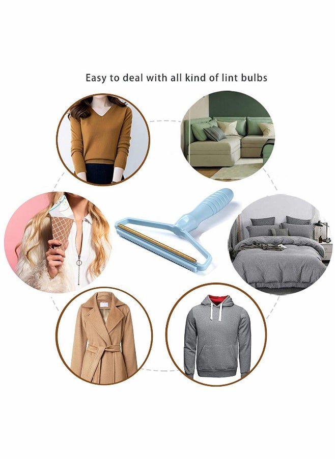 2 Pack Lint Roller, Portable Lint Remover Clothes Fuzz Shaver - Image 5