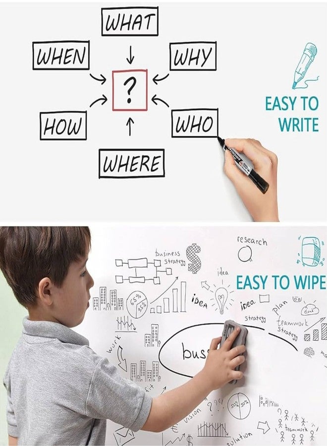 COSMOS STAR ورق جدران سبورة بيضاء بنمط نجوم الكون - ذاتي اللصق - Image 3