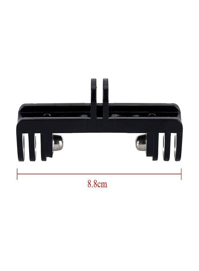Action Pro Double Bracket Bridge Camera Mount Adapter Compatible with Gopro Hero 8/Hero 7/Hero 6/Hero 5/YI/Sj Cam - Image 2