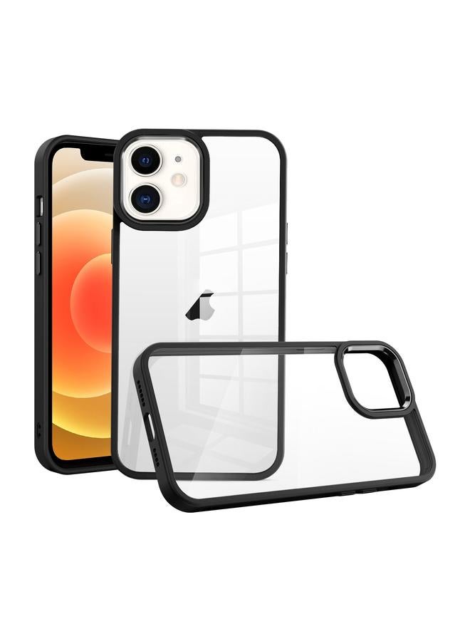 زبون جراب لهاتف iPhone 12 Macaron High شفاف من الكمبيوتر الشخصي - Image 1