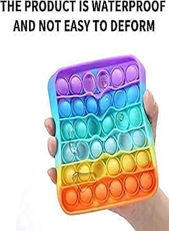 Honexa Pop It Fidget Toys,Push Pop Bubble Fidget Sensory Toy,Autism Special Needs Silicone Stress Relief Toy,Great Fidget Toy Sensory Toys Novelty Gifts for Adults(Multi Color) (Square)-PTY-702 - Image 5