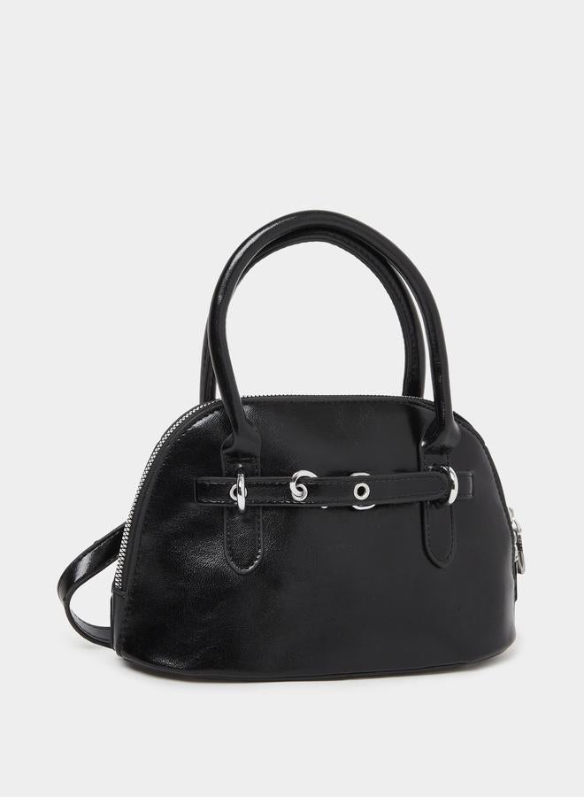 Styli Belted Detail Dual Handle Handbag - Image 1