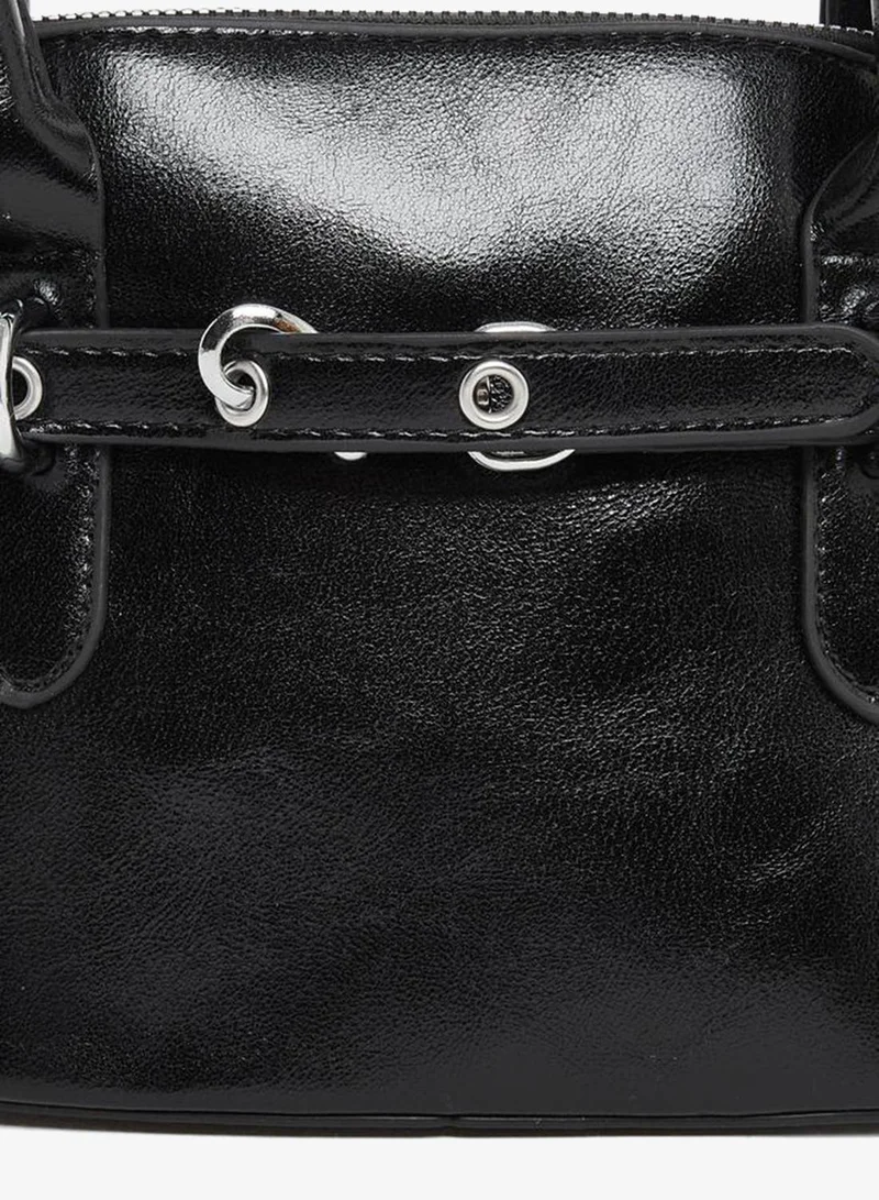 Styli Styli Belted Detail Dual Handle Handbag