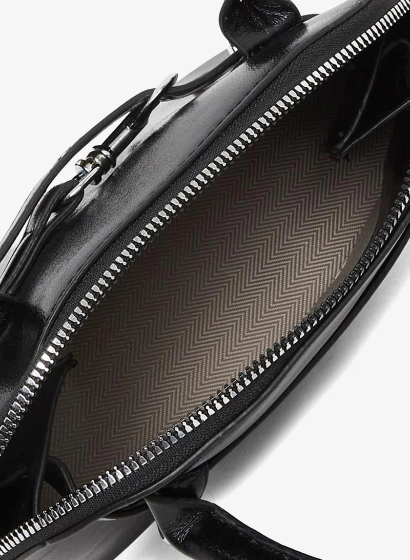 Styli Styli Belted Detail Dual Handle Handbag