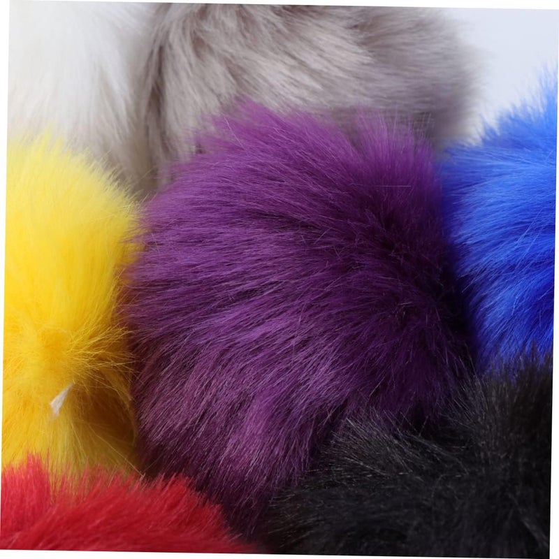 [Huge sales volume] TOPPERFUN 12pcs Faux Fur Pom Poms Soft Fluffy Craft Balls for DIY Decor Hats Shoes Scarves and Bags for Boys and Girls Projects and Accessories Durability boosted processed material Repeated use resistant selected material Batch consistent craftsmanship Sufficient order stock User tested optimized build Fixed & portable compatible Non sticky surface Universal design Fine craftsmanship Odor free color Wide daily application Safe material Field test upgraded craftsmanship Easy assemble alternatives Flexible purchase choices Year round in stock UV resistant Fit all Gulf countries Durability boost selected material Wear resistant upgraded material Repeated detach compatible build Flat working surface Wide usage compatibility Full village delivery cover - Image 3