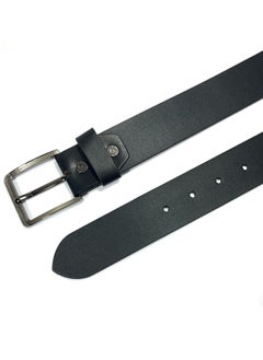 Classic Milano Classic Milano Genuine Leather Belts for men Print Texas PG 40MM Belt men PTX-406 (Black) by Milano Leather  - Image 2