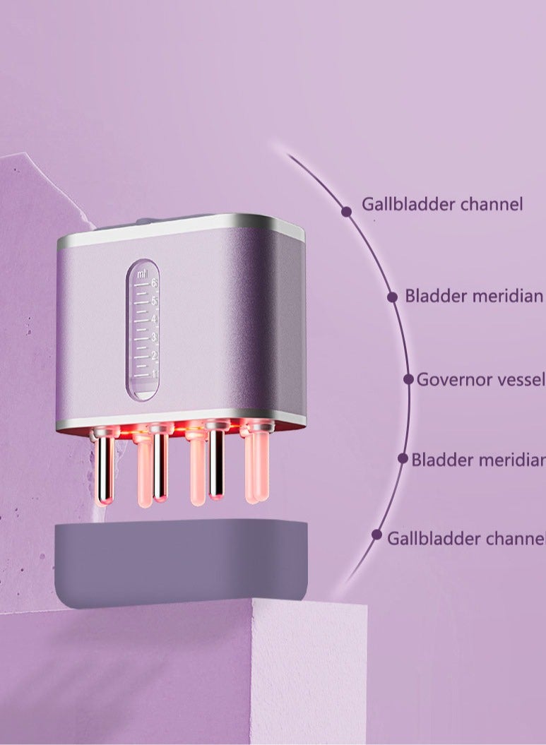 general Massage Horn Comb: Essential Oil Comb for Head Massage and Hair Nourishment - Image 4