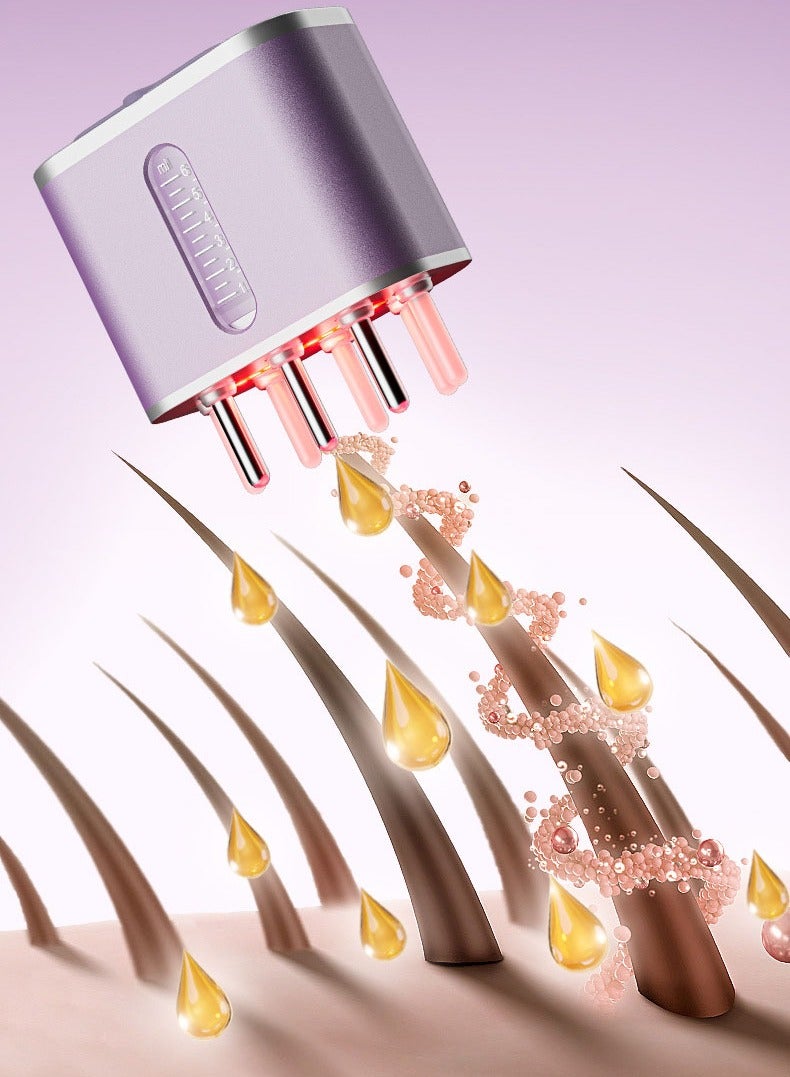 general Massage Horn Comb: Essential Oil Comb for Head Massage and Hair Nourishment - Image 3