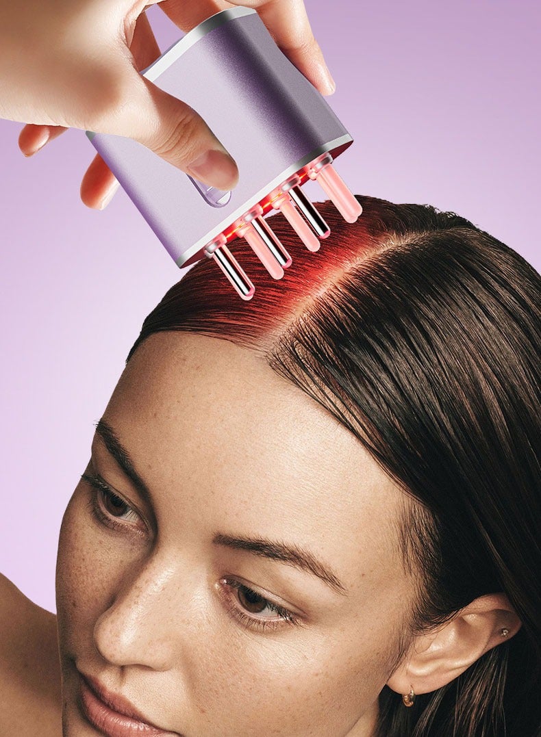 general Massage Horn Comb: Essential Oil Comb for Head Massage and Hair Nourishment - Image 2