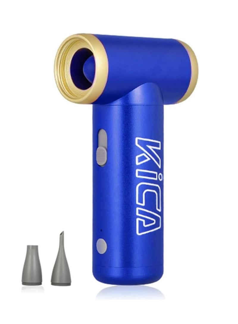 KiCA Jet Fan2 Electric Compressed Air Duster Mini Air Blower for Outdoors Picnic Camping Hair Drying PC Vacuum Cleaner - Image 1