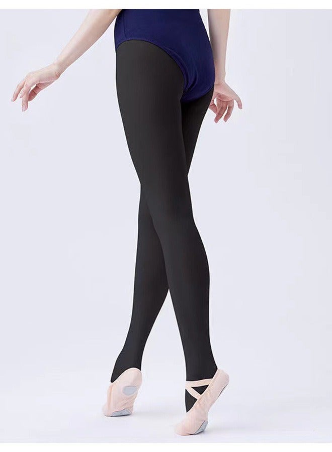 2 Pairs Girls Dance Socks,Girls Ballet Tights | Ballet Tights Kids Soft Elasticity Tights Bulk School Uniform Costume With Tights，Child Long Stockings Suitable For Dancing Performing - Image 2