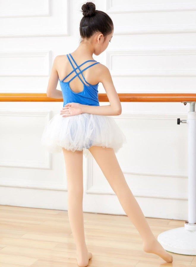 2 Pairs Girls Dance Socks,Girls Ballet Tights | Ballet Tights Kids Soft Elasticity Tights Bulk School Uniform Costume With Tights，Child Long Stockings Suitable For Dancing Performing - Image 4